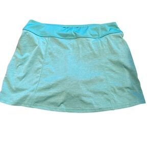Bolle Womens M Golf Skort Skirt Aqua Blue Preppy Tennis Pickleball Sporty Casual
